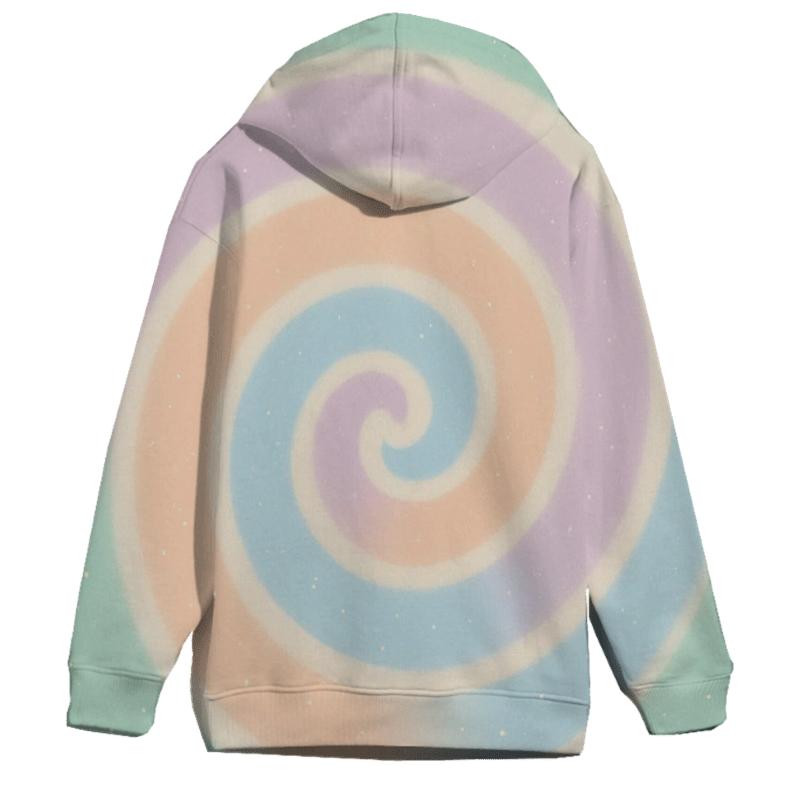 Pastel Spiral Galaxy hoodie designs