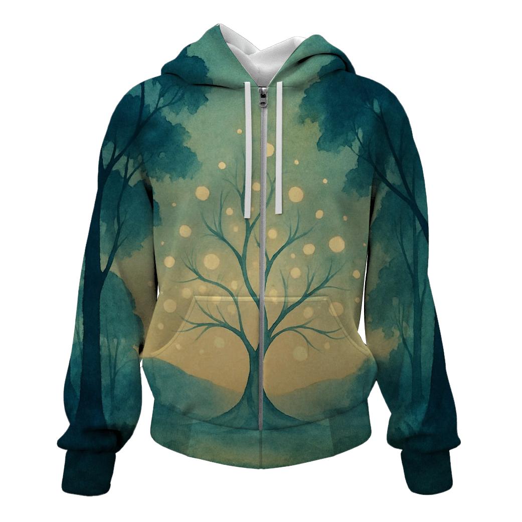 Luminescent Grove hoodie styles
