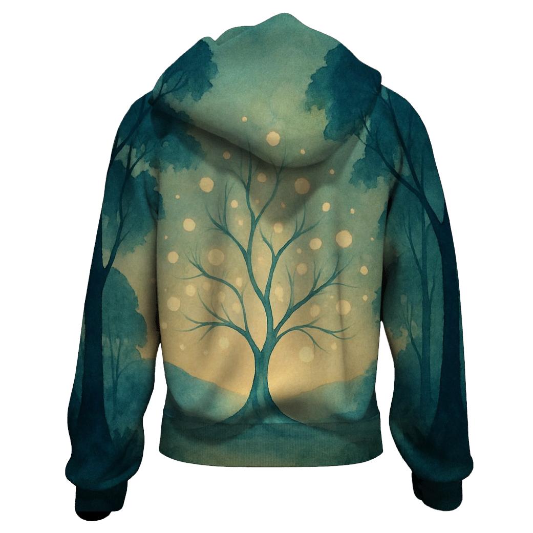 Luminescent Grove hoodie styles