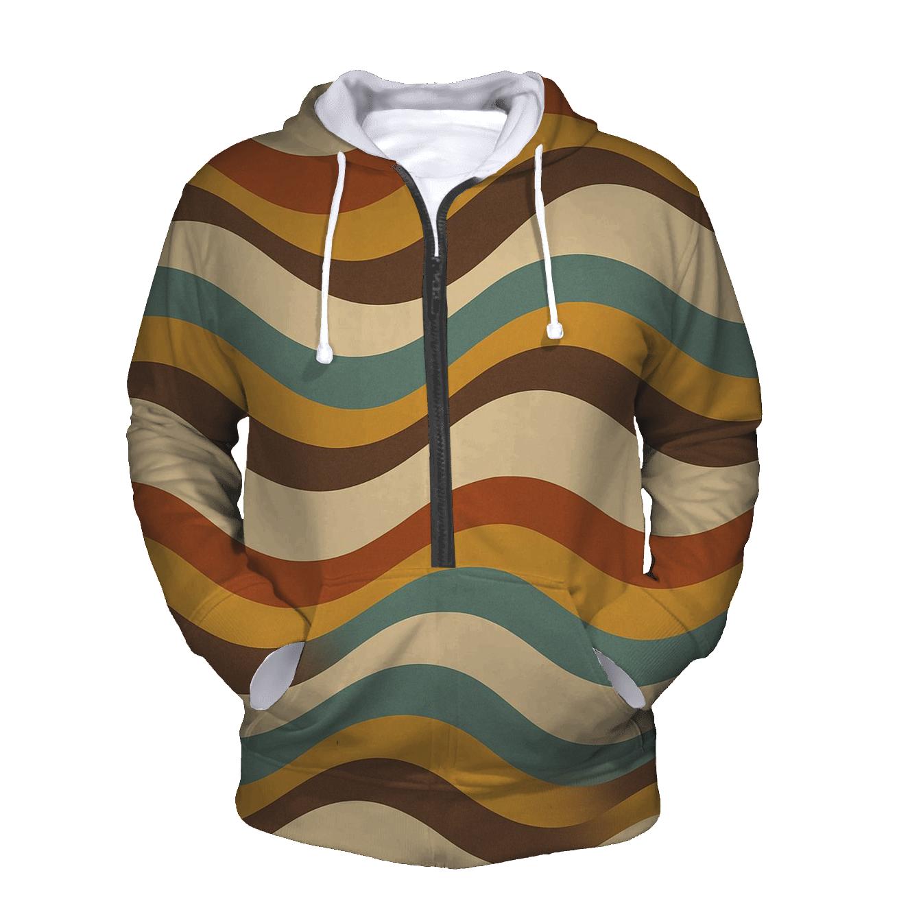 Analog Tape Waves hoodies fashion