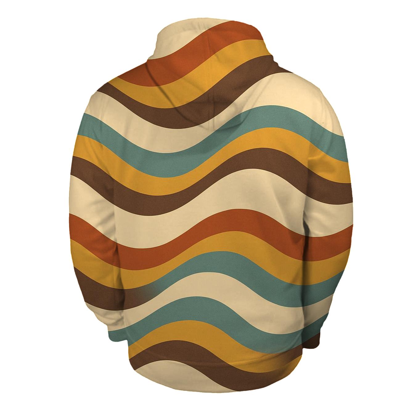 Analog Tape Waves hoodies fashion