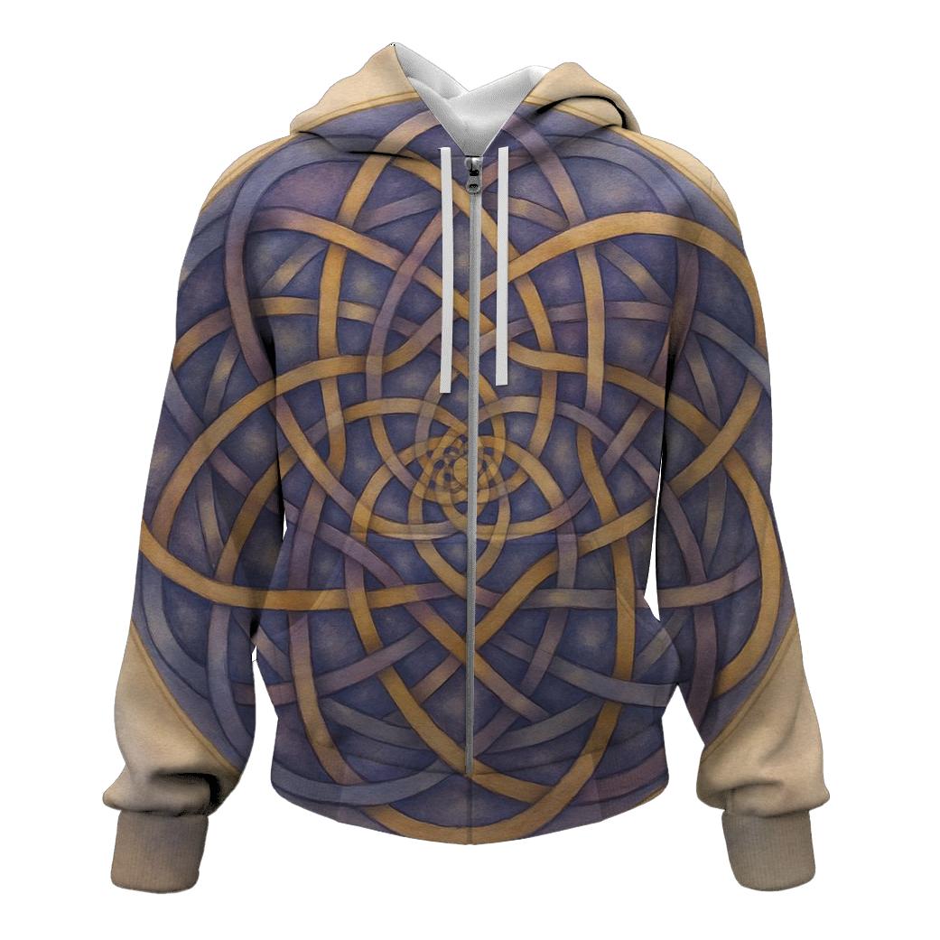 Infinite Knot Mandala hoodie styles