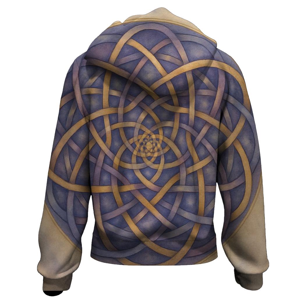 Infinite Knot Mandala hoodie styles