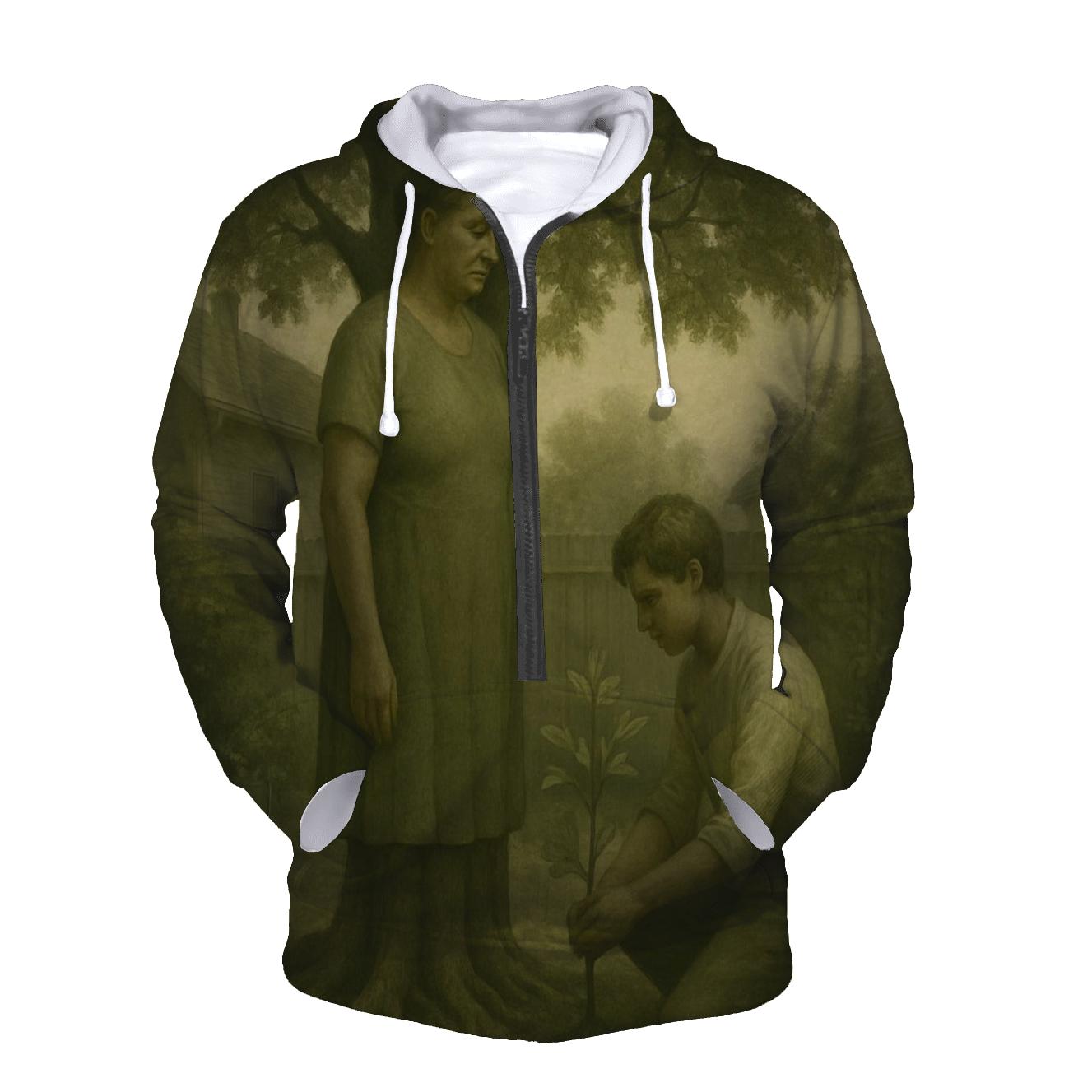 Her Silent Strength heavyweight hoodies