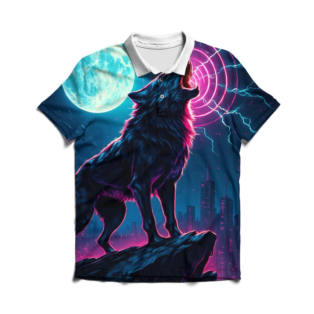 Howl Of The Pulsar casual sports polo shirts