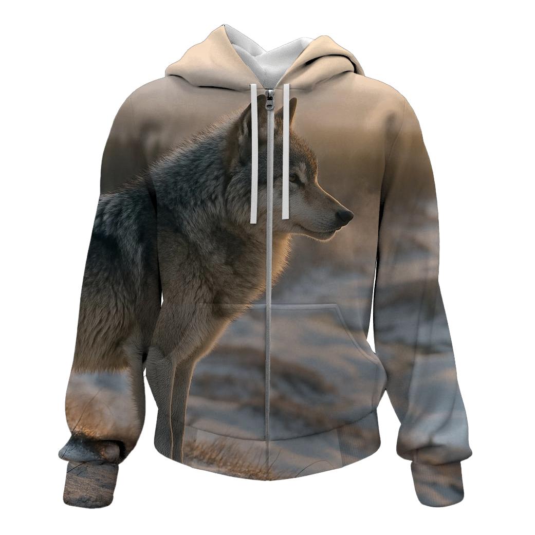 Alaskan Tundra Alpha On Ridge designer hoodies