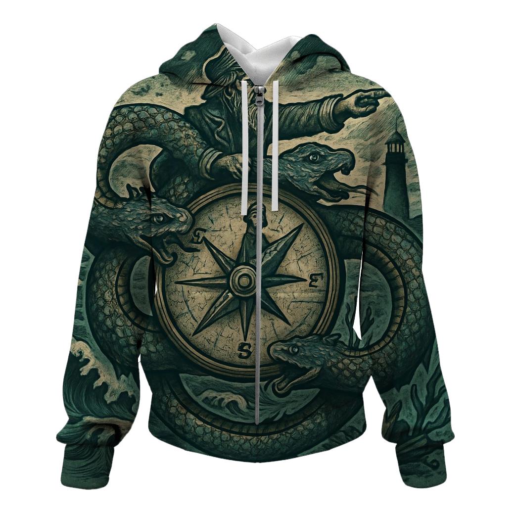 Oceanic Ouroboros Navigator hoodies fashion