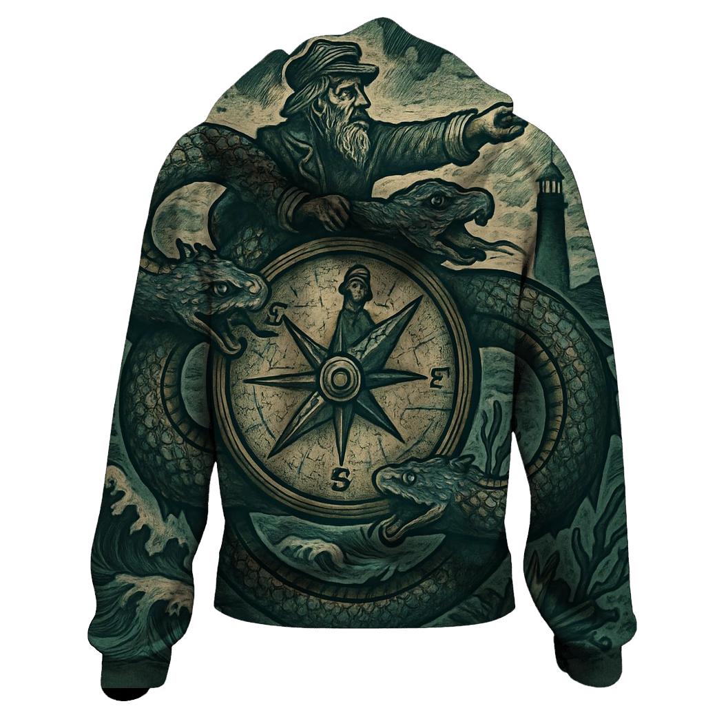 Oceanic Ouroboros Navigator hoodies fashion