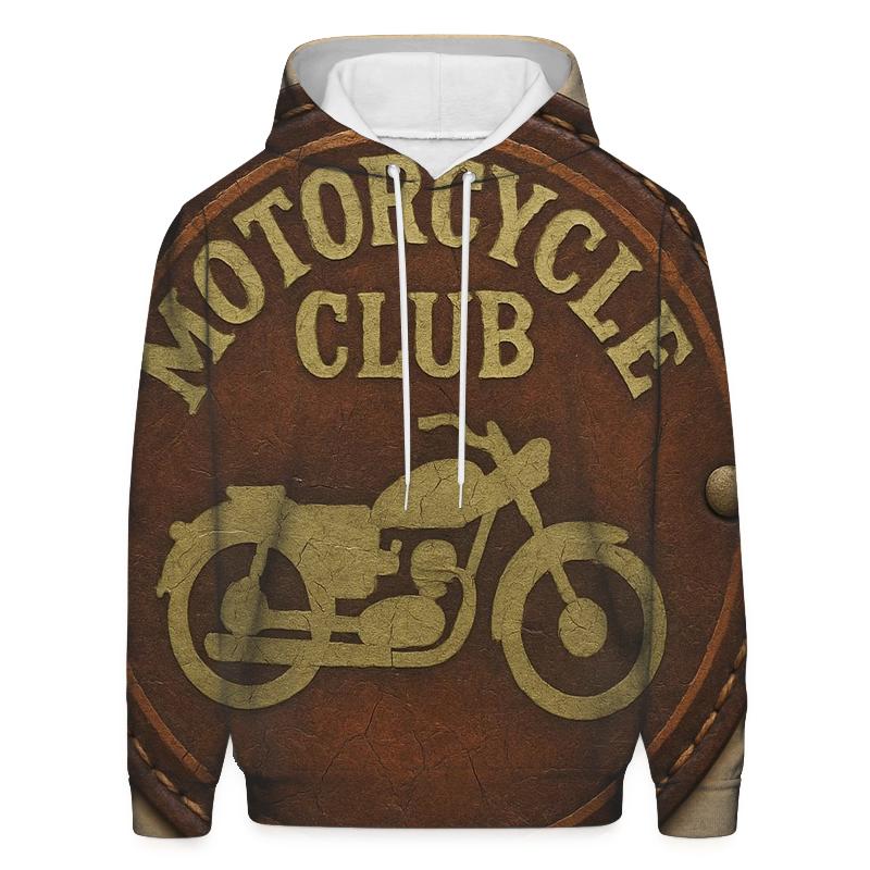 Rustic Motorcycle Club Badge hoodie designs