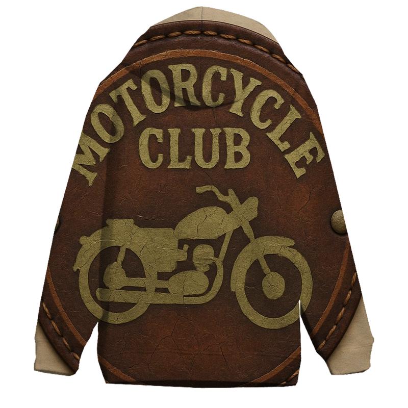 Rustic Motorcycle Club Badge hoodie designs