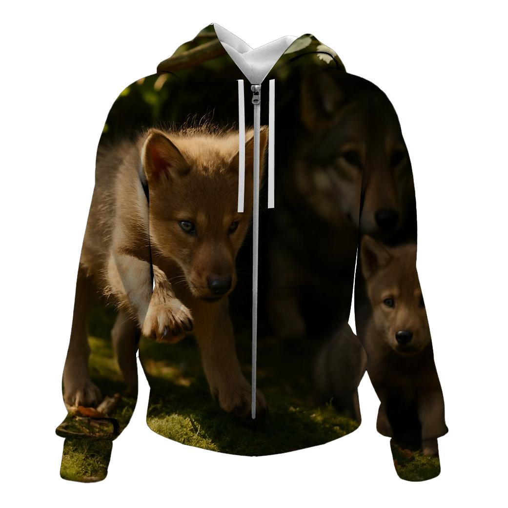 Forest Den Pup Lesson designer hoodies