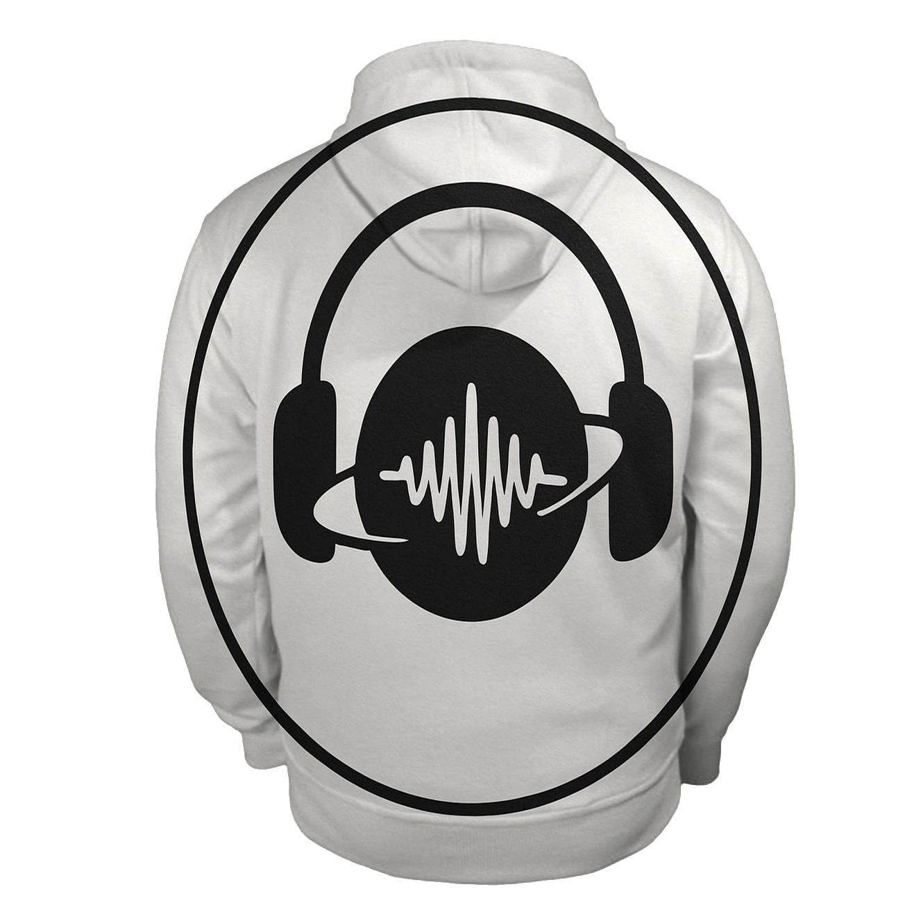 Headphone Orbit Minimal premium hoodies