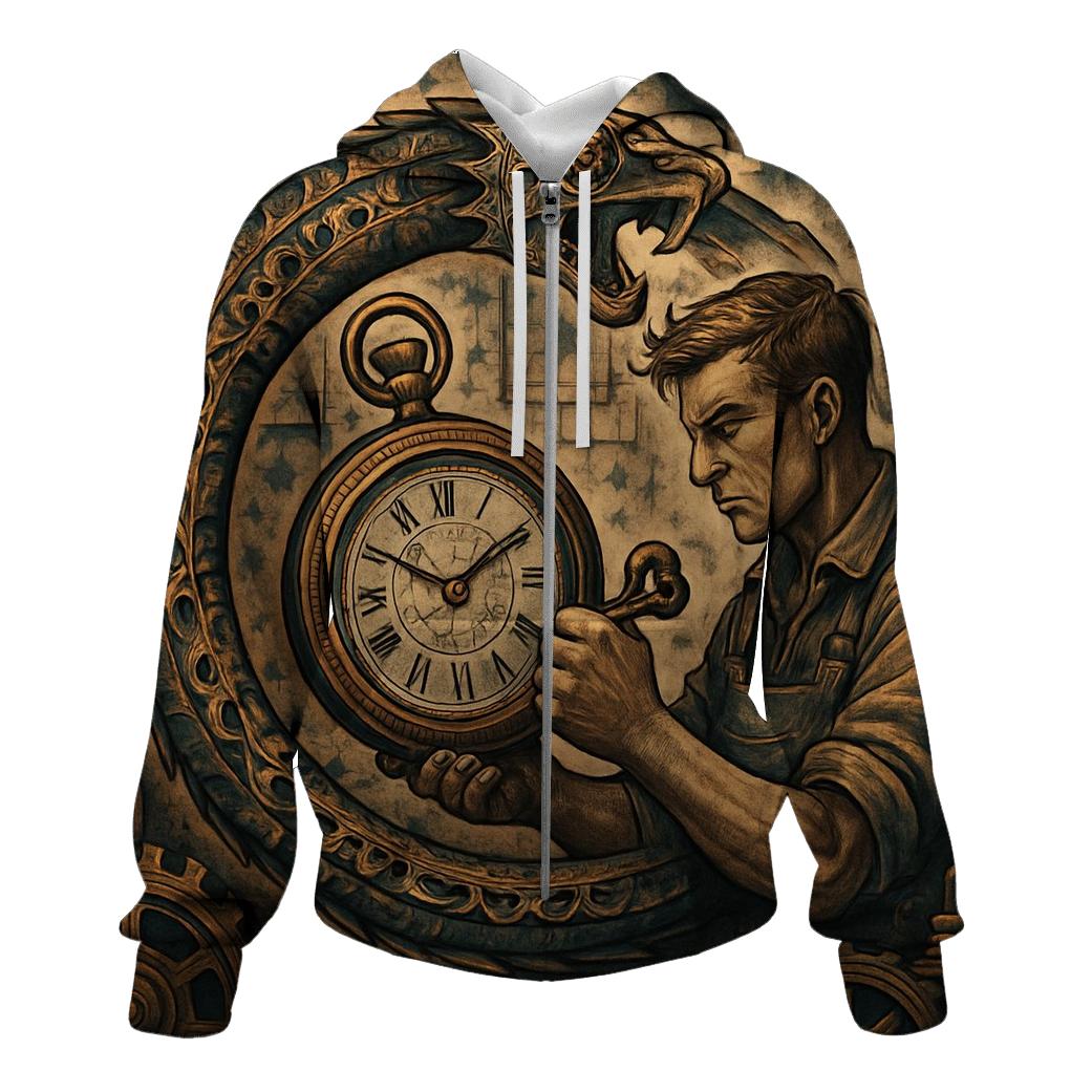 Clockwork Ouroboros Mechanist hoodies fashion