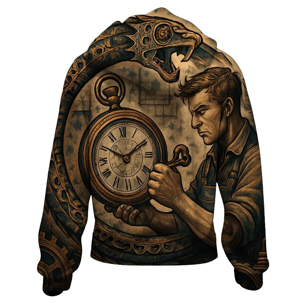 Clockwork Ouroboros Mechanist hoodies fashion