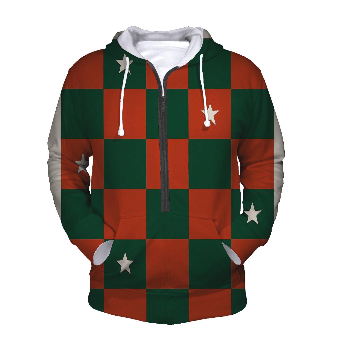 Checkerboard Star Play premium hoodies