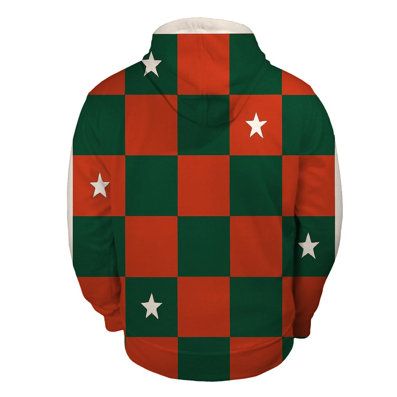 Checkerboard Star Play premium hoodies