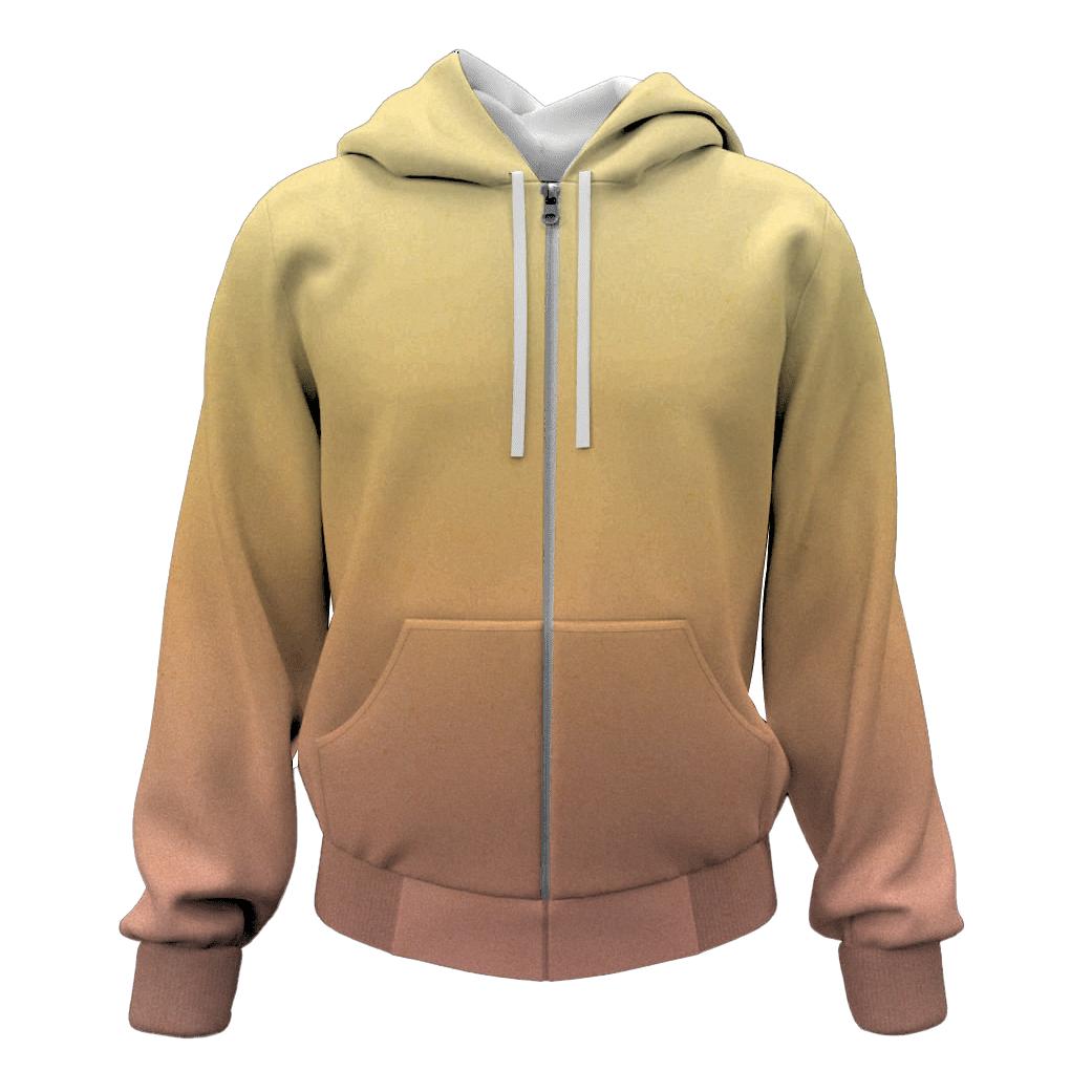 Sunrise Grain Fade pullover hoodies