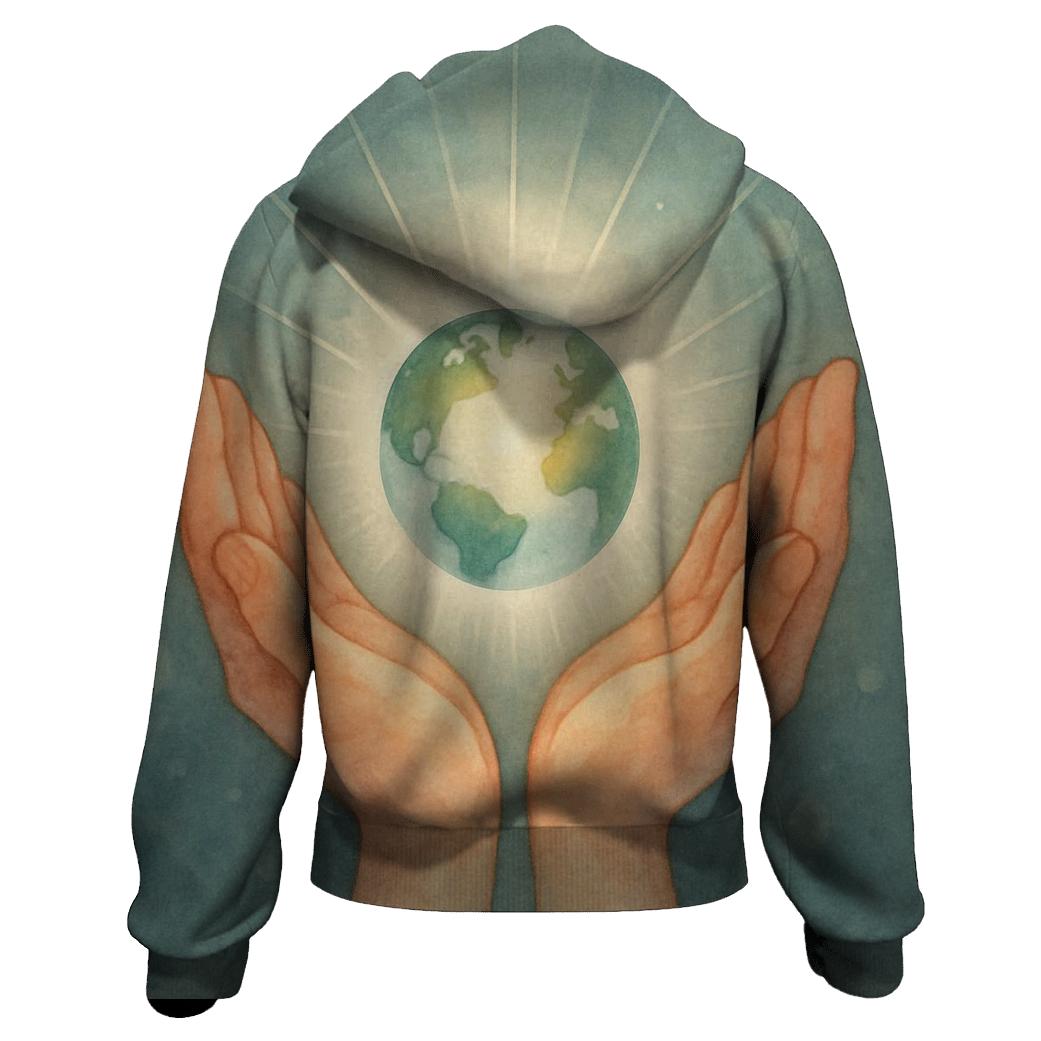 Open Hands Harbor zip-up hoodies