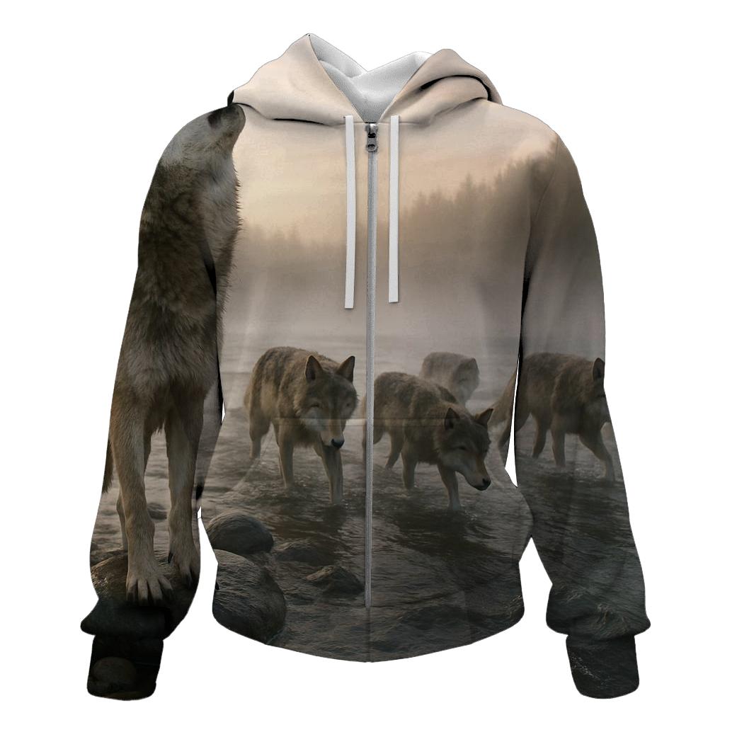 River Crossing Pack Coordination embroidered hoodies