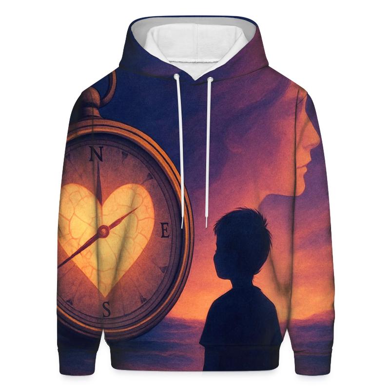 The Hearts Compass pullover hoodies