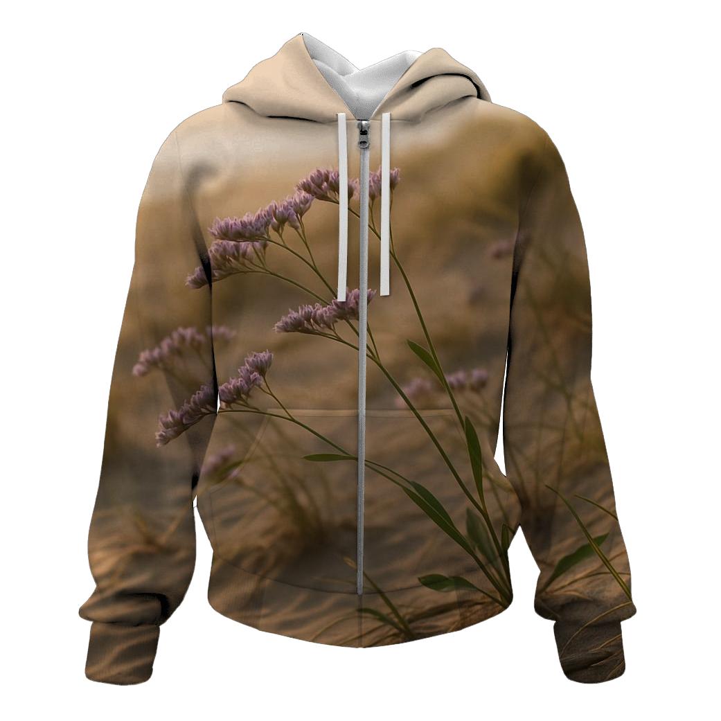Coastal Dune Sea Lavender Drift custom hoodies