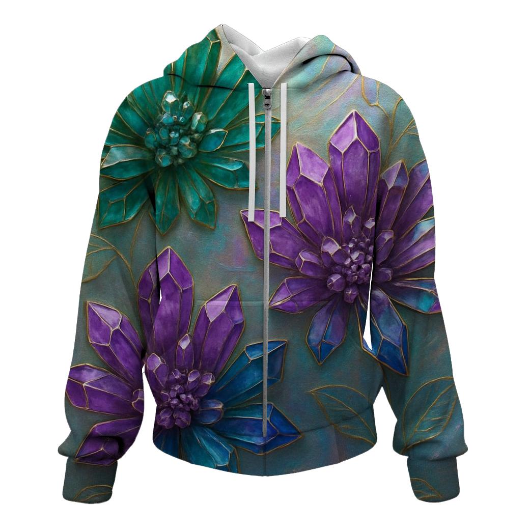 Crystal Garden pullover hoodies