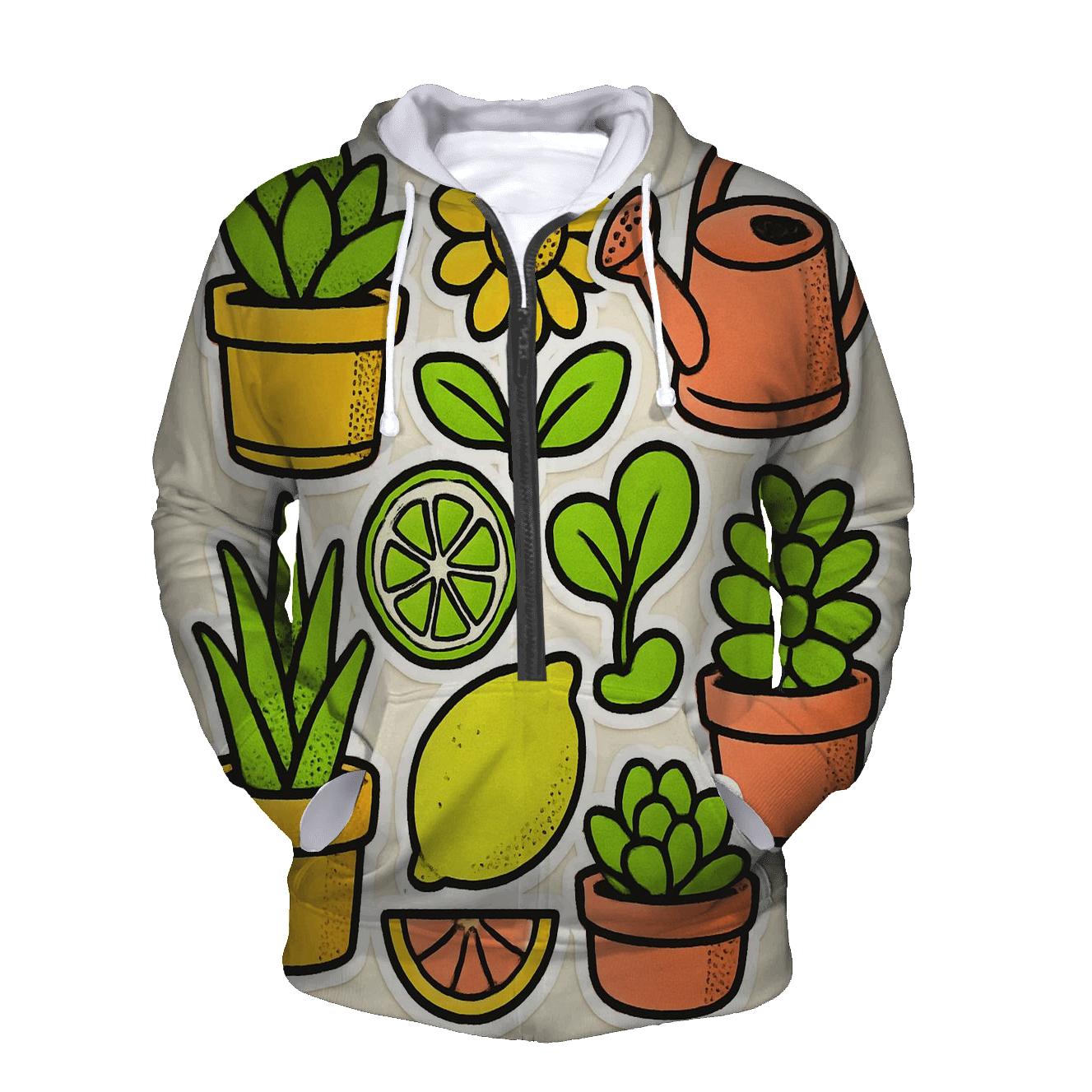 Pop Botanical Sticker Sheet hoodie designs