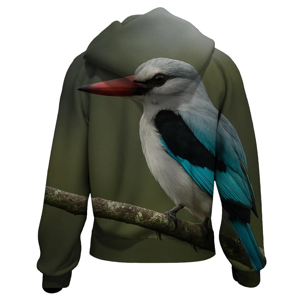 Mangrove Sentinel Mangrove Kingfisher printed hoodies