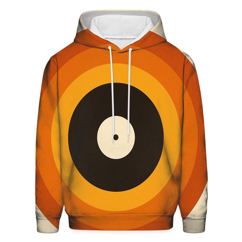 Sunburst Vinyl Radials premium hoodies