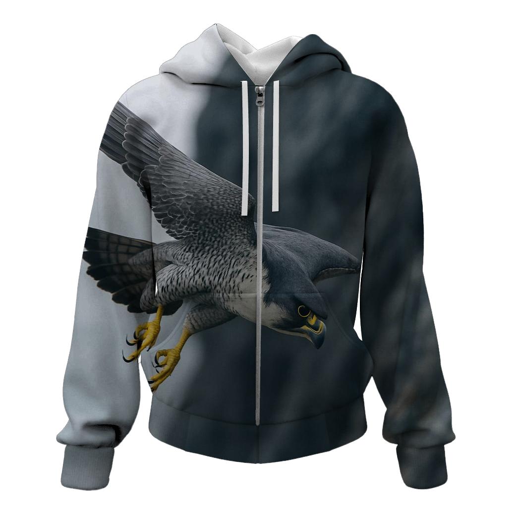 Rockface Raker Peregrine Stooping hoodie styles