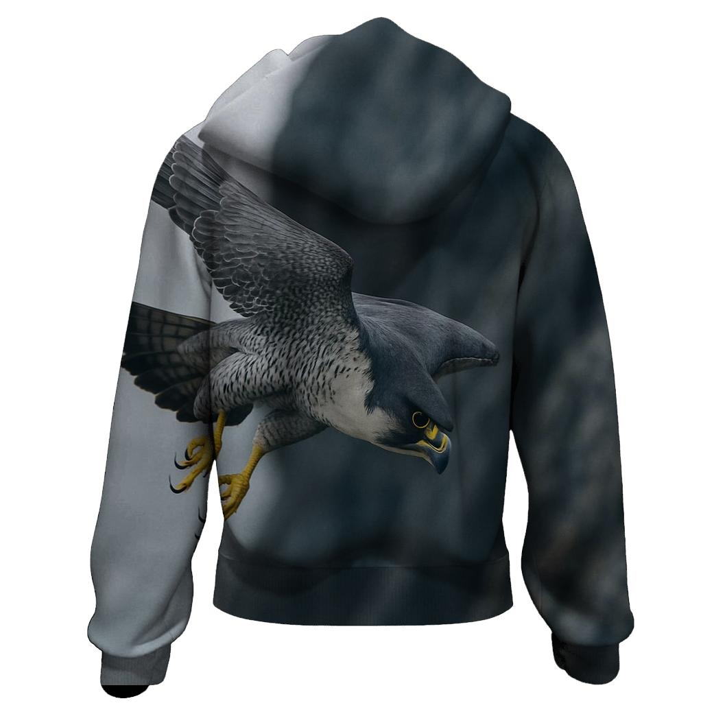 Rockface Raker Peregrine Stooping hoodie styles
