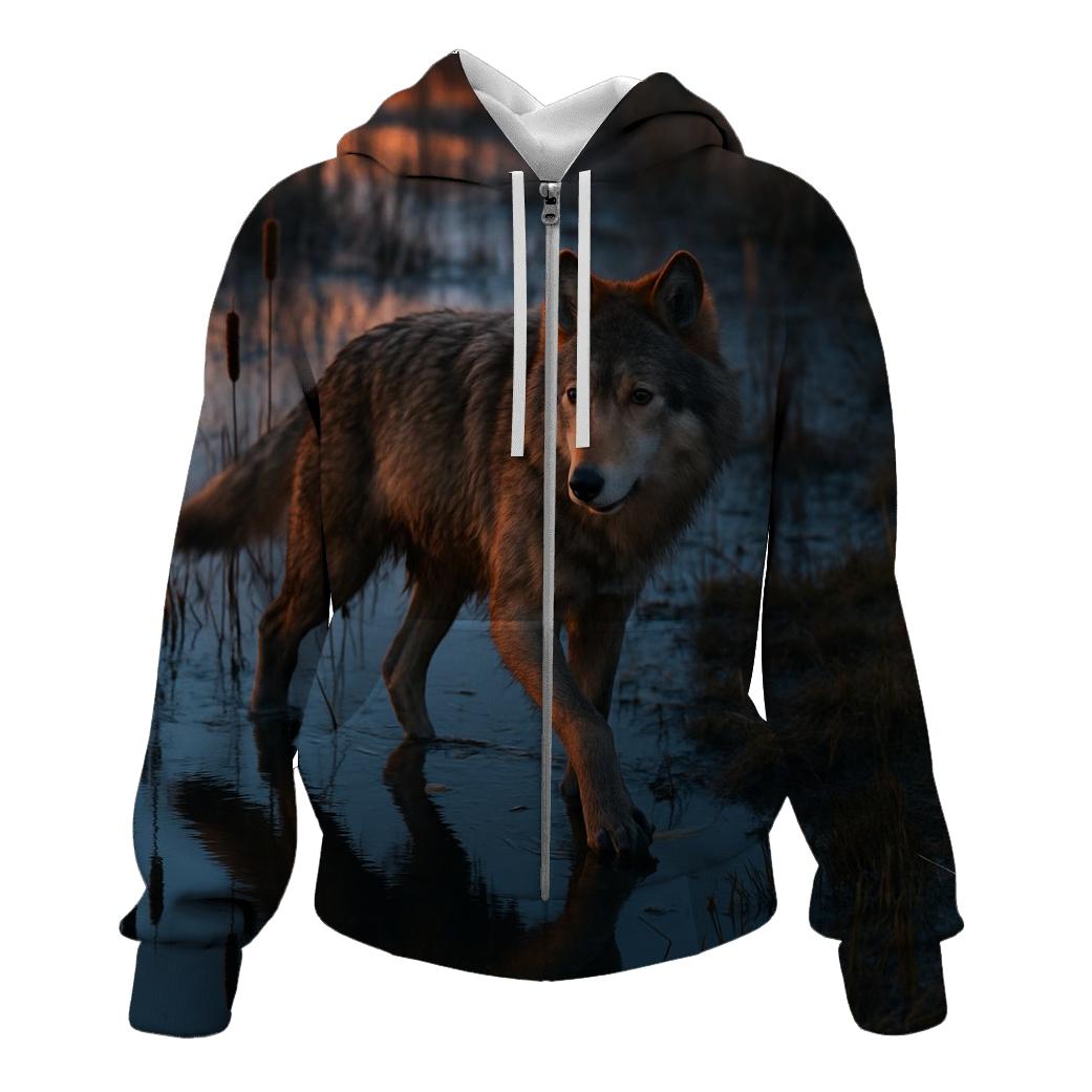 Wetland Tracking Study heavyweight hoodies