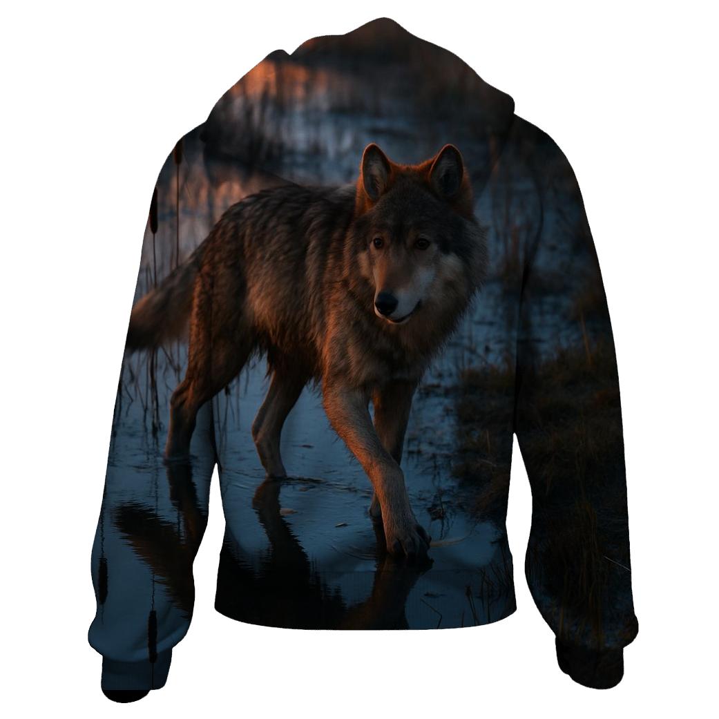 Wetland Tracking Study heavyweight hoodies