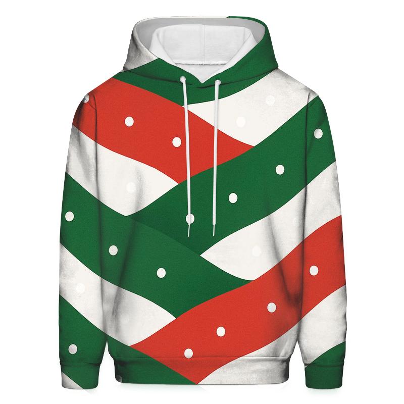 Snowfall Over Rolling Hills graphic hoodies