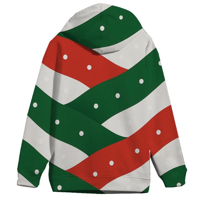 Snowfall Over Rolling Hills graphic hoodies