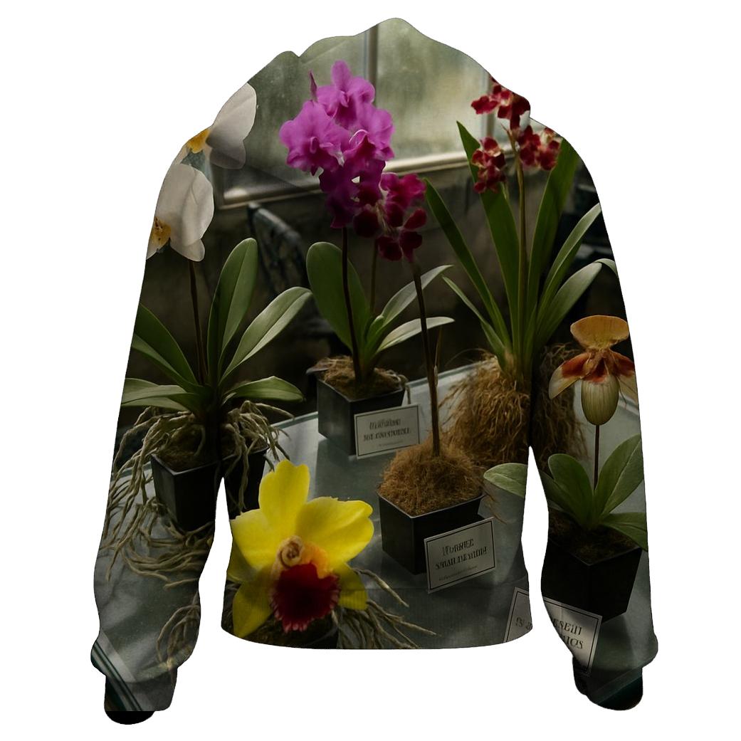Botanical Conservatory Orchid Table heavyweight hoodies