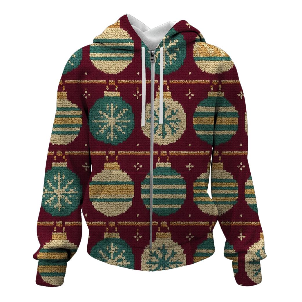 Ornament Ribbon Tapestry Design heavyweight hoodies