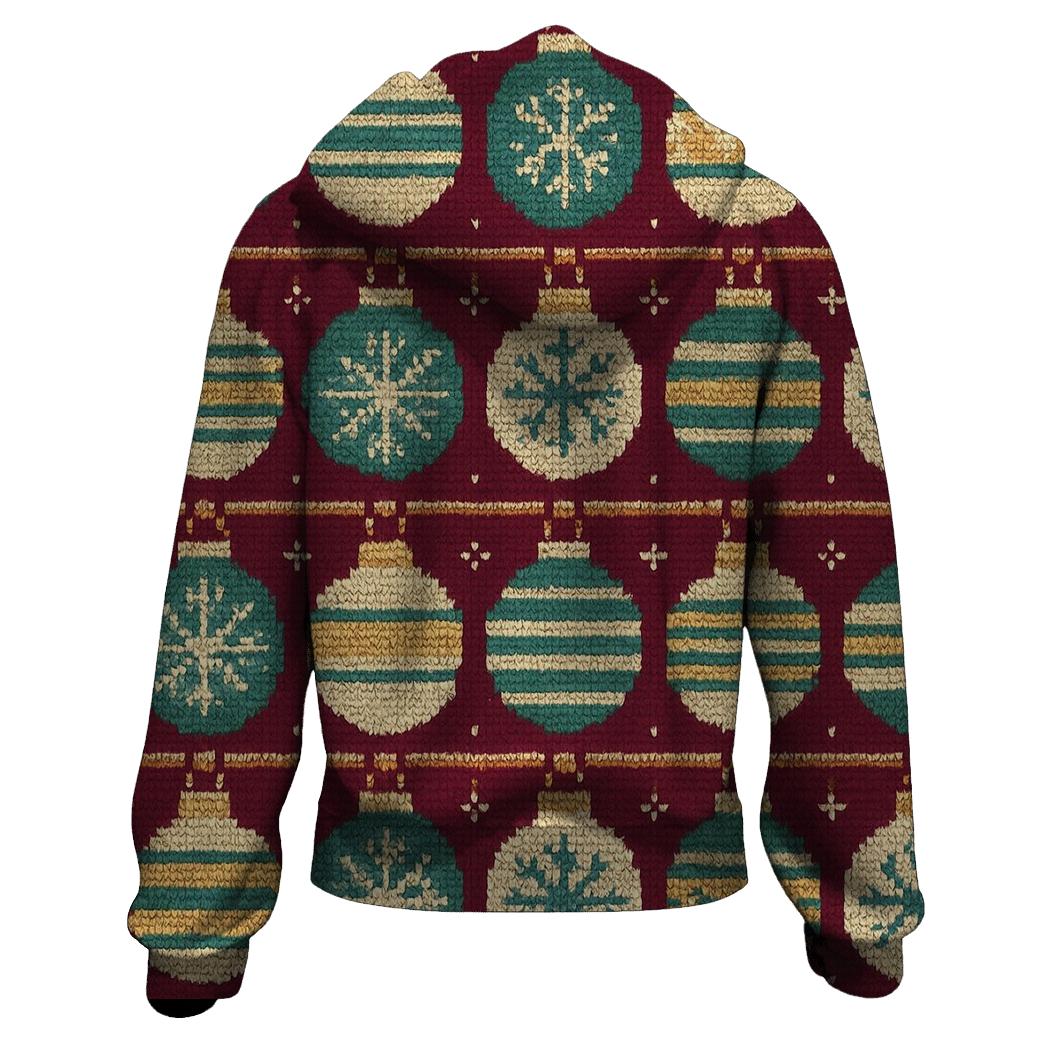 Ornament Ribbon Tapestry Design heavyweight hoodies