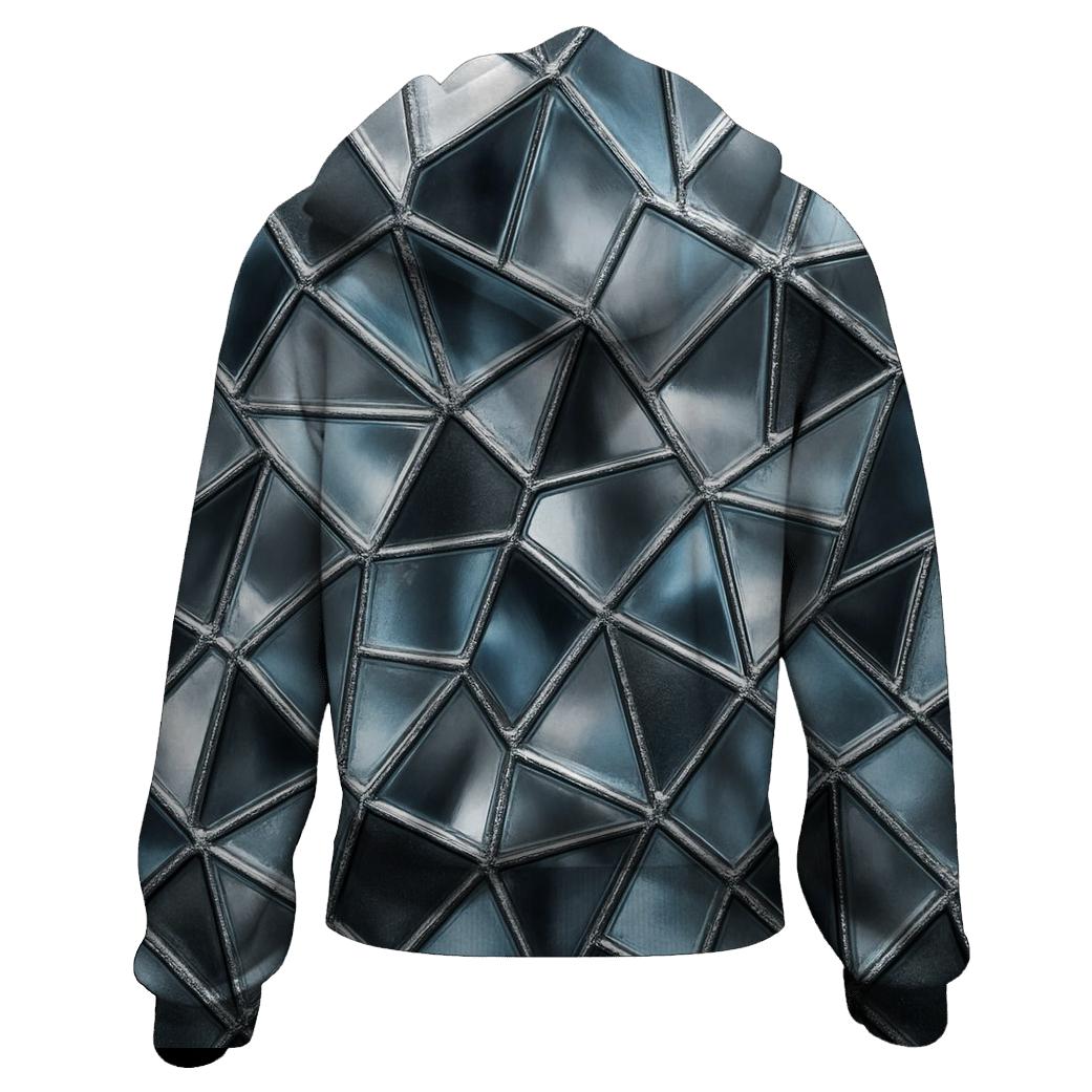 Frosted Mirror Mosaic premium hoodies