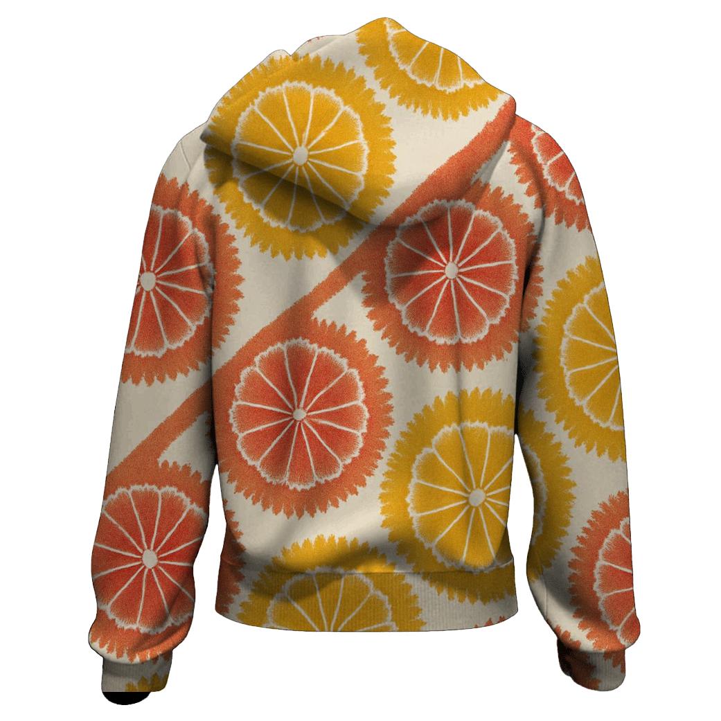 Diagonal Sunrise Kumo custom hoodies