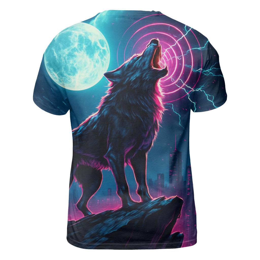 Howl Of The Pulsar creative print fashion shirts