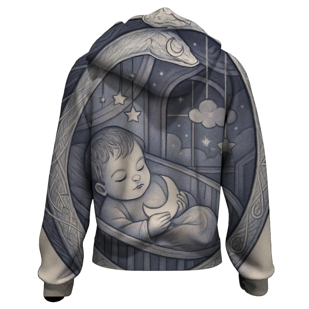 Lunar Ouroboros Dreamweaver heavyweight hoodies