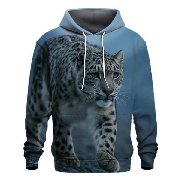 Ridge Ghost Snow Leopard graphic hoodies