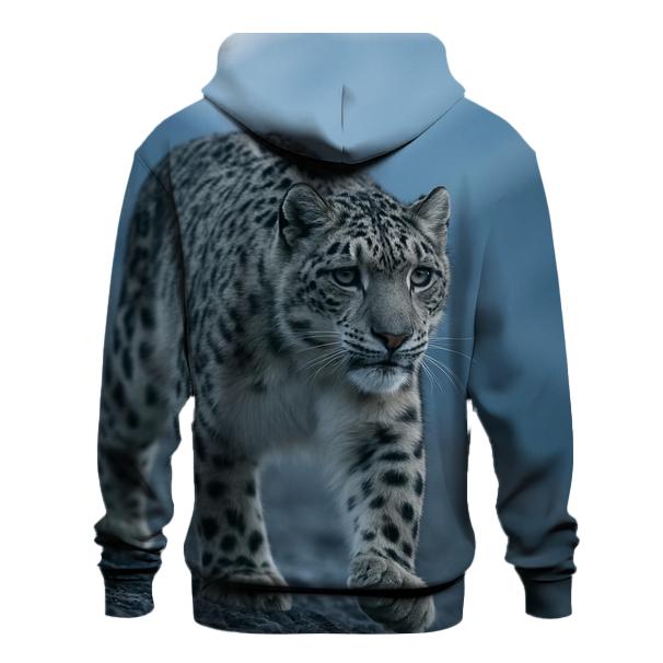 Ridge Ghost Snow Leopard graphic hoodies