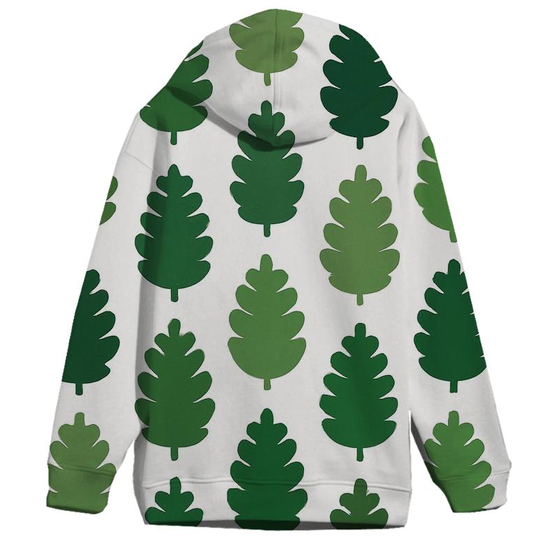 Cascade Of Green Pine Cones lightweight hoodies