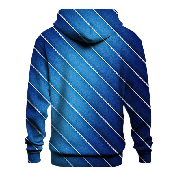 Indigo Arashi Diagonals graphic hoodies