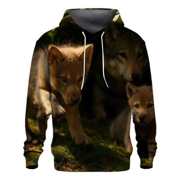 Forest Den Pup Lesson heavyweight hoodies