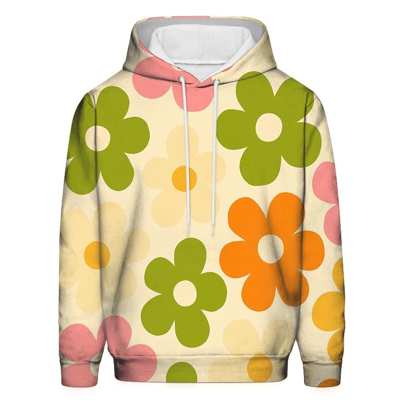 Funky Flower Power custom hoodies