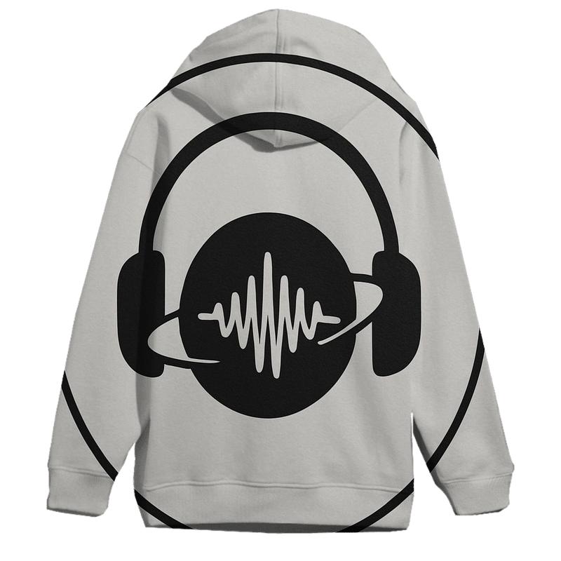 Headphone Orbit Minimal hoodie designs