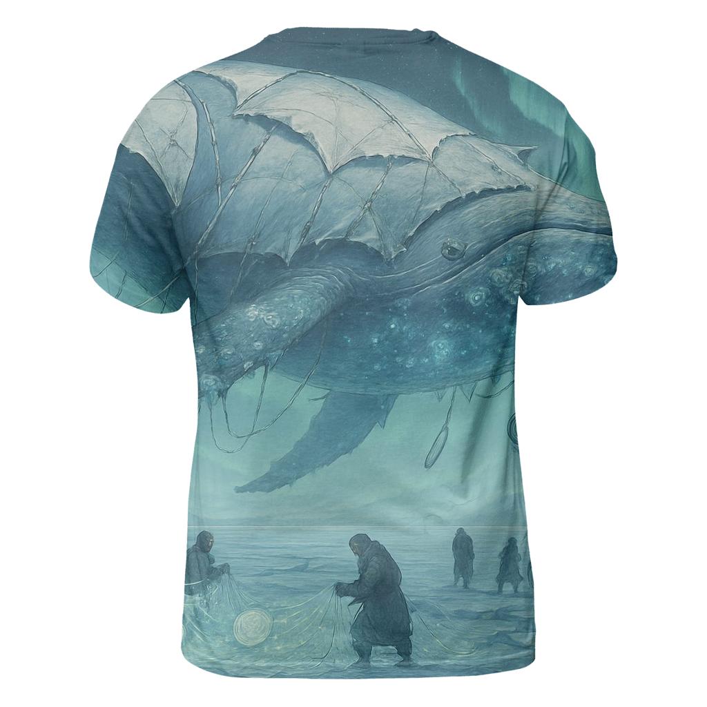 Frostbitten Skywhale Nomad creative print fashion shirts